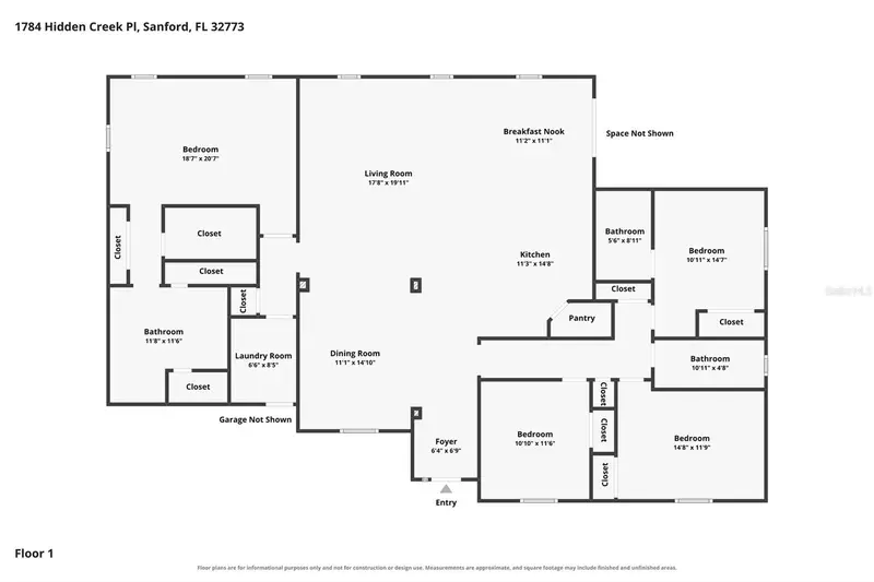 1784 Hidden Creek Pl, FL