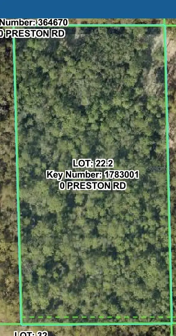 N Preston Road Rd, FL