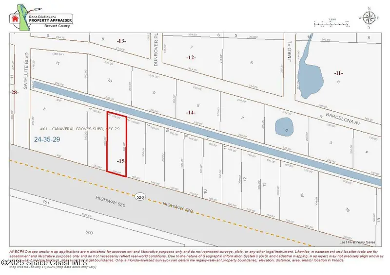 0 W Highway 520, Cocoa, Fl 32926, FL