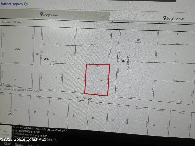 0 Airboat Avenue, Cocoa, Fl 32926, FL