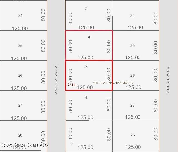1991 1999 Goodreau (2 Lots) Avenue Sw, Palm Bay, Fl 32908, FL