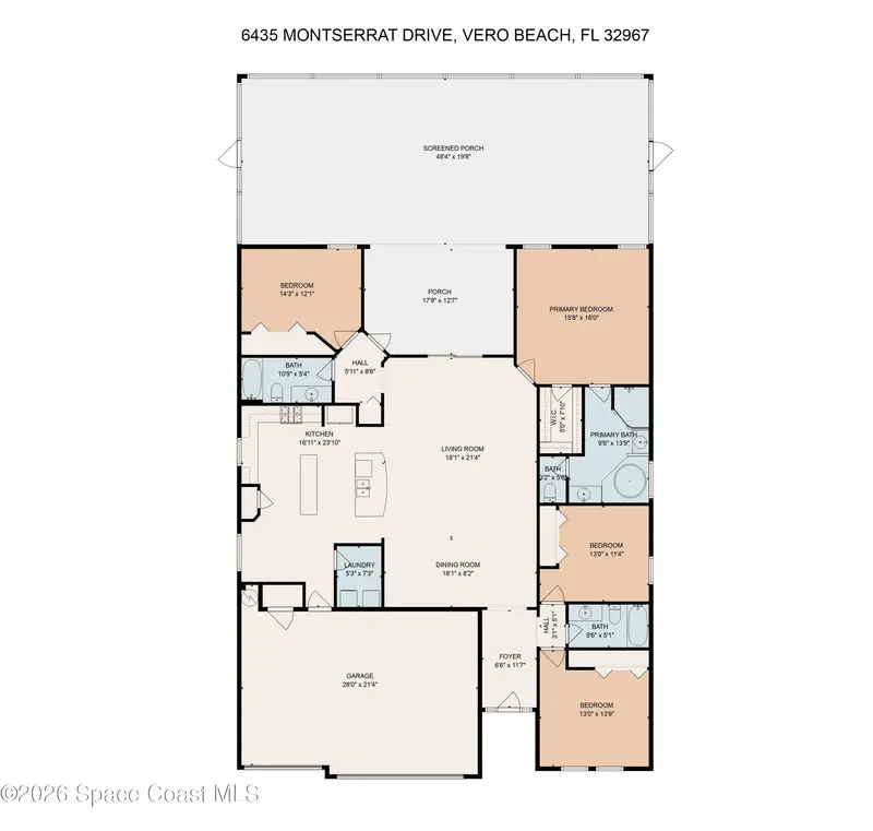 6435 Monserrat Drive, Vero Beach, Fl 32967, FL