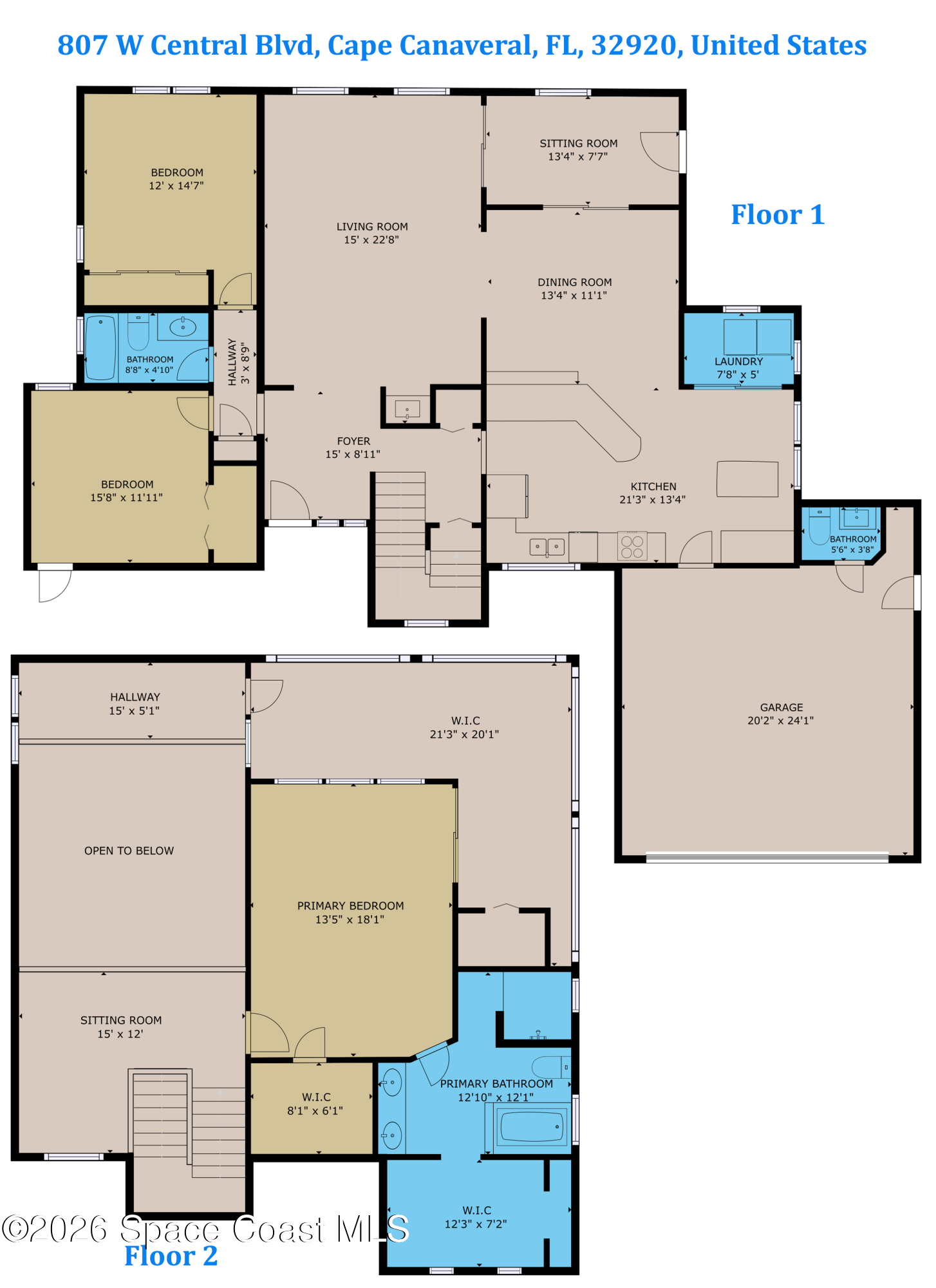 807 W Central Boulevard, Cape Canaveral, Fl 32920, FL