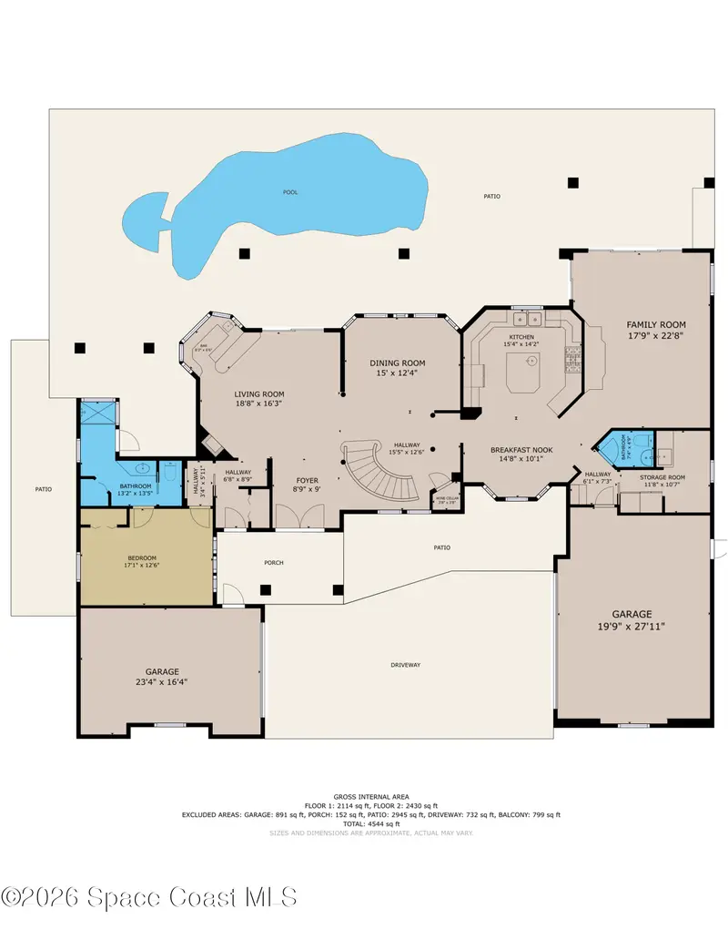 650 Loggerhead Island Drive, Satellite Beach, Fl 32937, FL