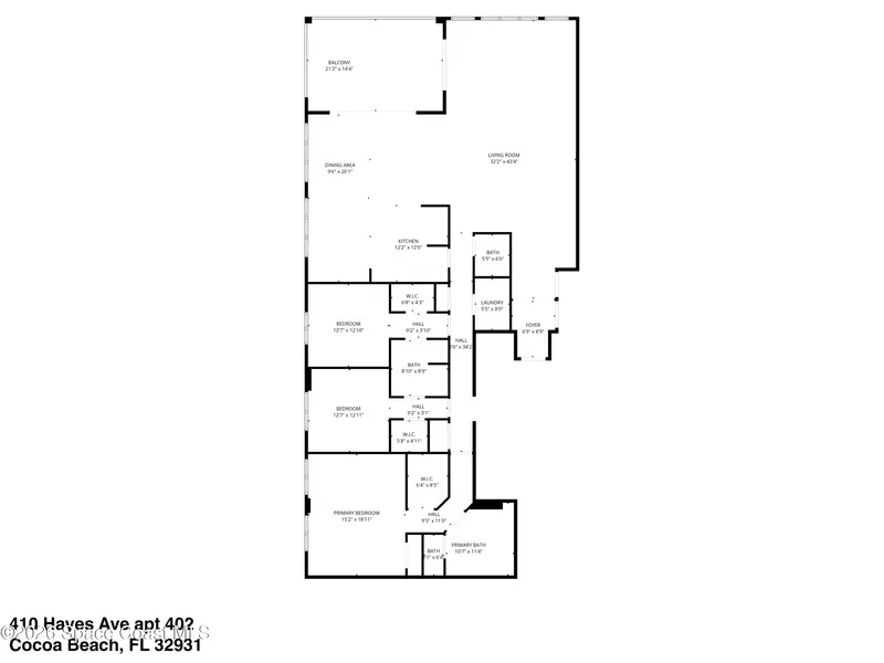 410 Hayes Avenue 402, Cocoa Beach, Fl 32931, FL