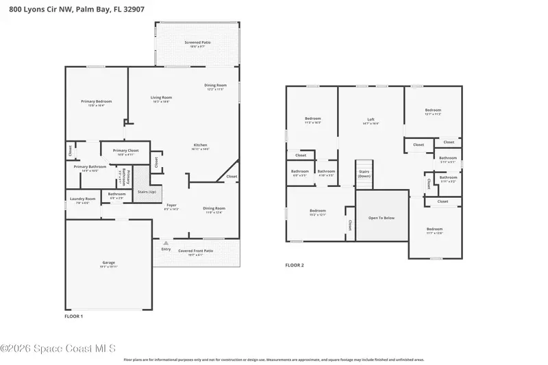 800 Lyons Circle Nw, Palm Bay, Fl 32907, FL