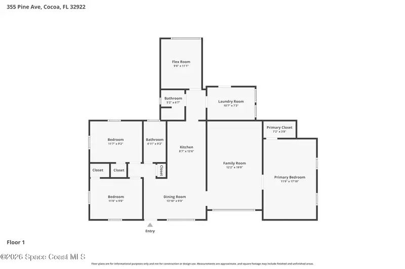355 Pine Avenue, Cocoa, Fl 32922, FL