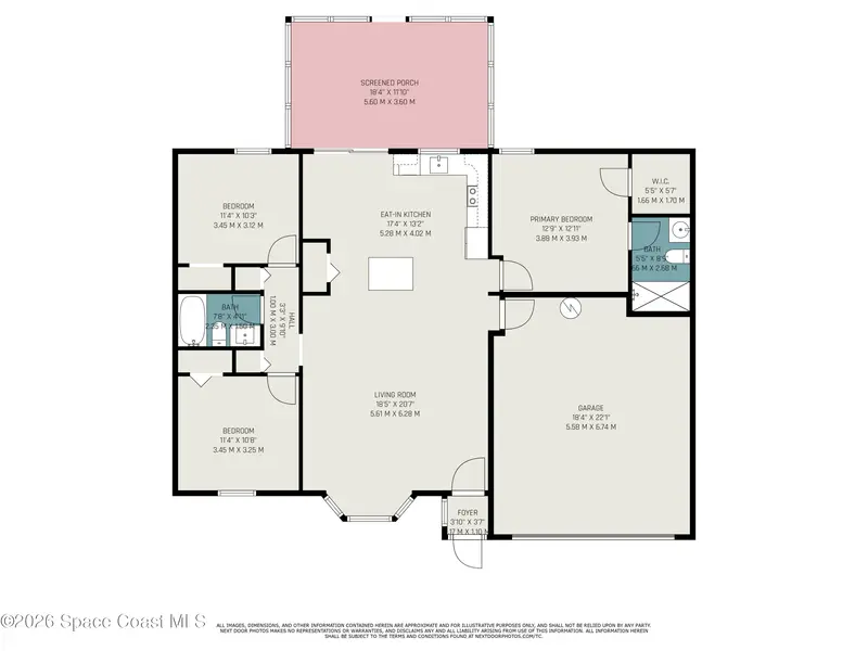 1386 Scranton Street Sw, Palm Bay, Fl 32908, FL