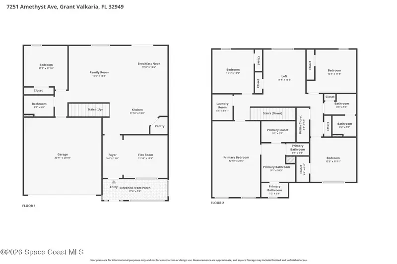 7251 Amethyst Avenue, Grant-Valkaria, Fl 32949, FL