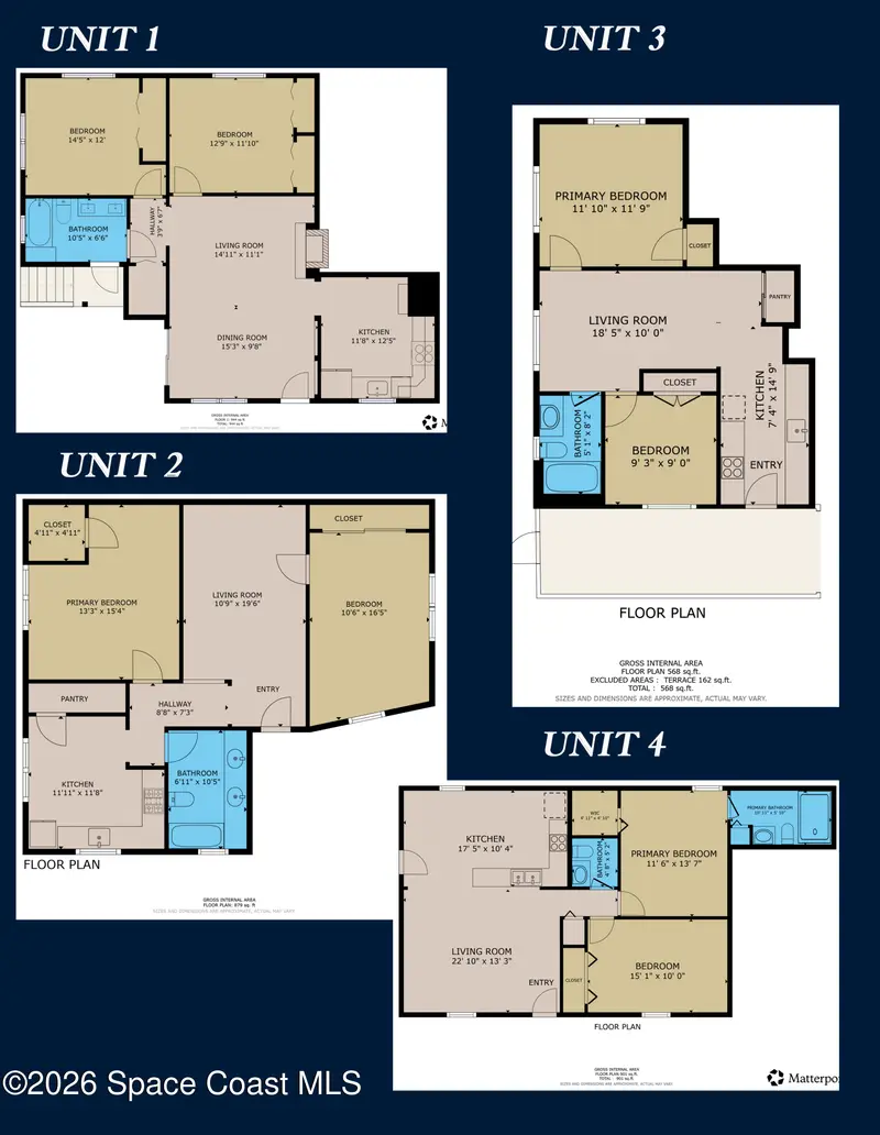 285 Monroe Avenue 1,2,3,4, Cape Canaveral, Fl 32920, FL