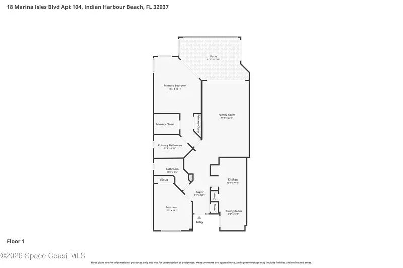 18 Marina Isles Boulevard 104, Indian Harbour Beach, Fl 32937, FL