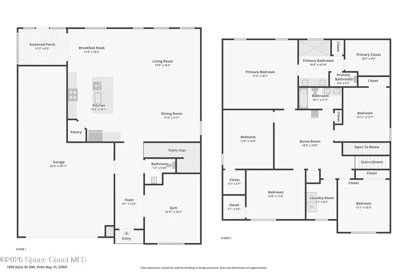 1055 Kylar Drive Nw, Palm Bay, Fl 32907, FL
