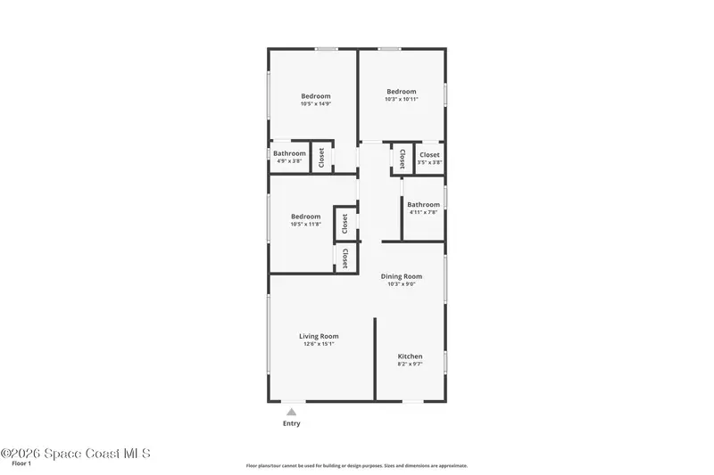 1042 Azalea Lane, Cocoa, Fl 32922, FL