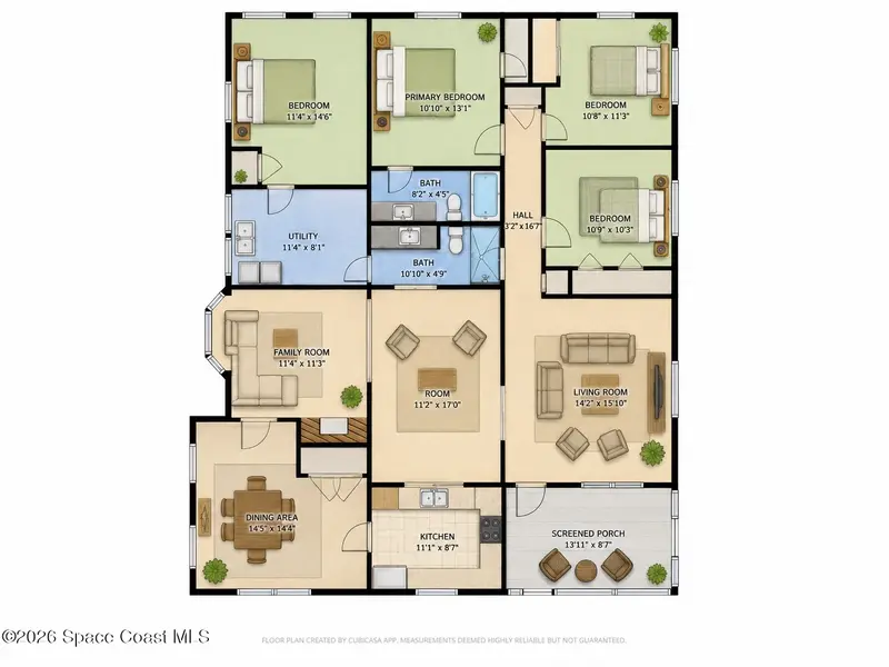 115 Hurwood Avenue, Merritt Island, Fl 32953, FL