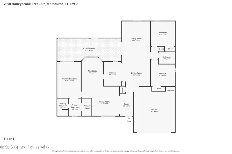 2390 Honeybrook Creek Drive, Melbourne, Fl 32935, FL