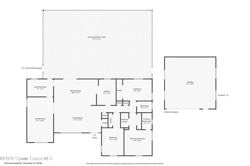2753 Sherwood Drive, Titusville, Fl 32796, FL