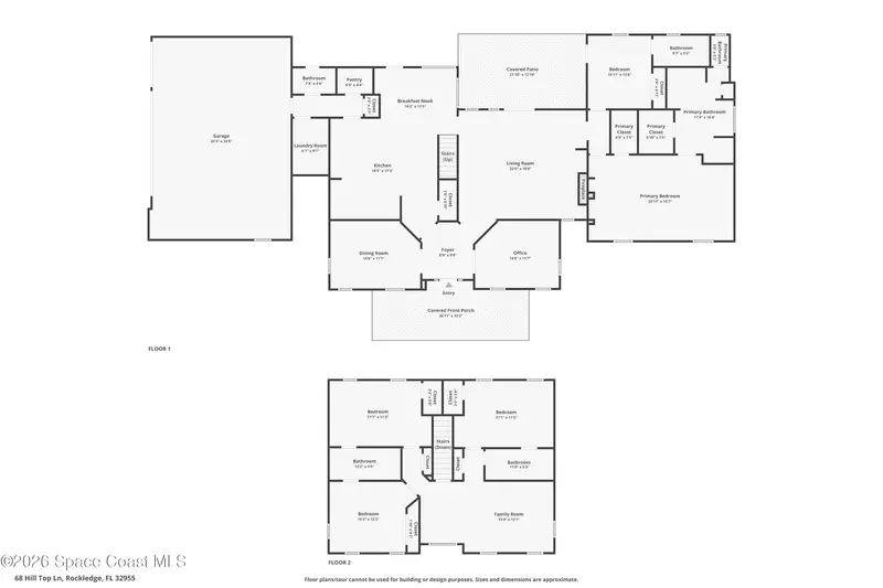 68 Hill Top Lane, Rockledge, Fl 32955, FL