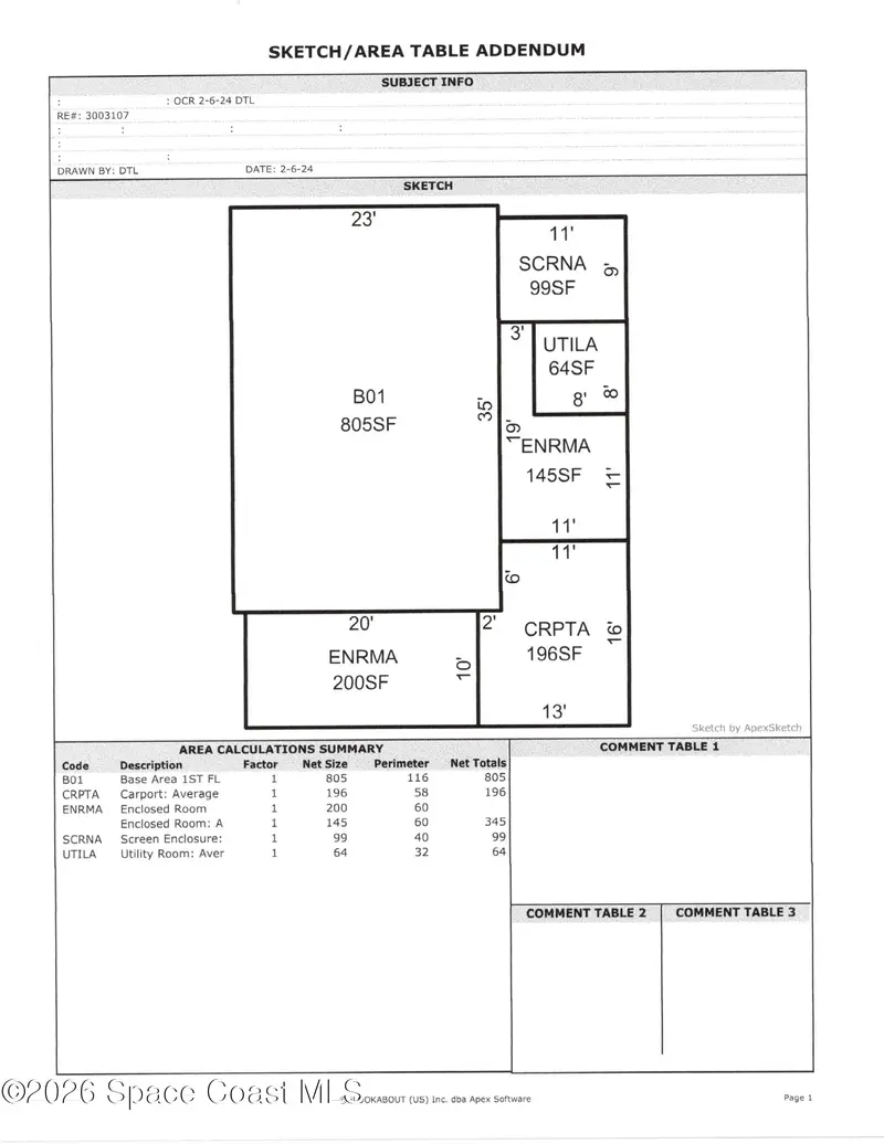 1109 Wren Circle, Barefoot Bay, Fl 32976, FL