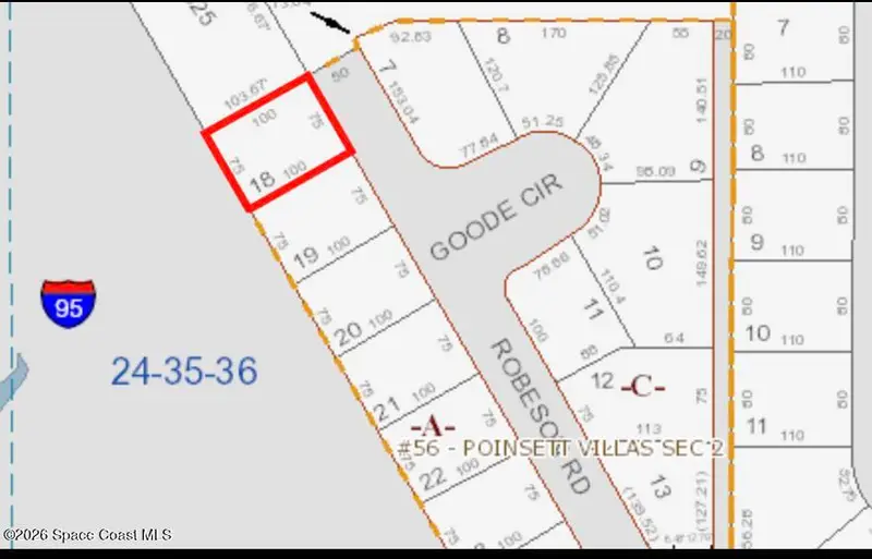0 Robeson (Lot 18) Road, Cocoa, Fl 32926, FL