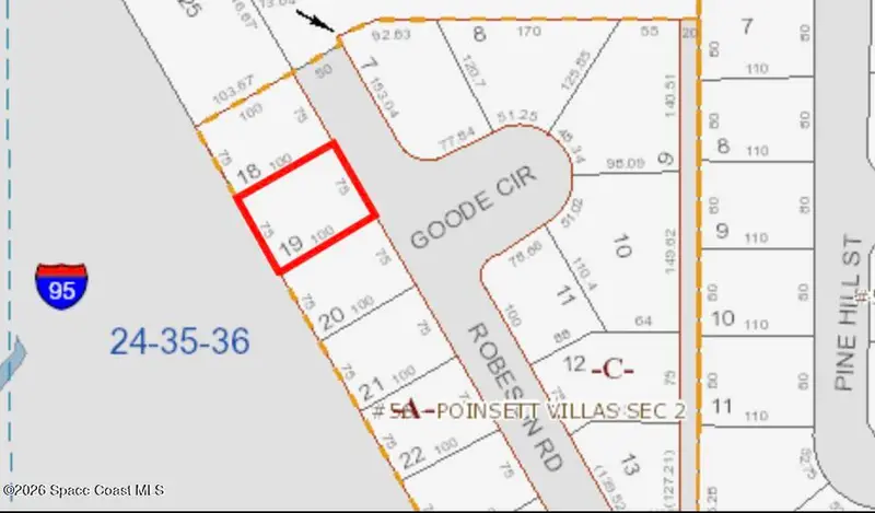 0 Robeson (Lot 19) Road, Cocoa, Fl 32926, FL