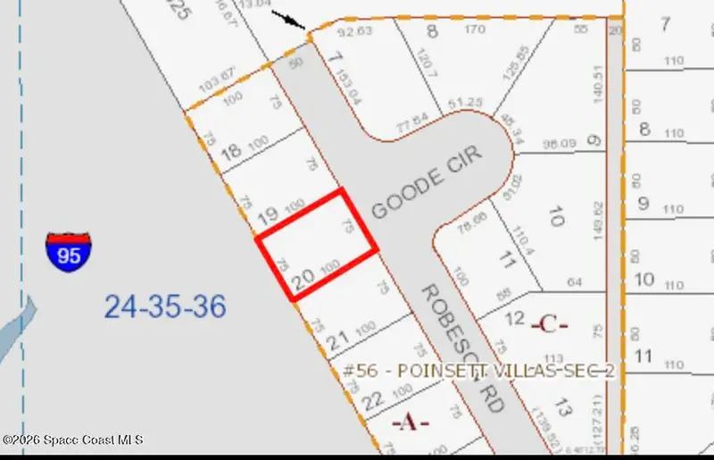 0 Robeson (Lot 20) Road, Cocoa, Fl 32926, FL