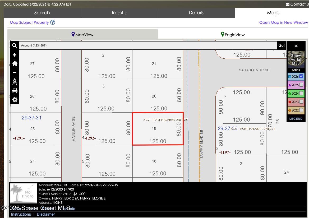 0 Unknown Boulevard Se, Palm Bay, Fl 32909, FL