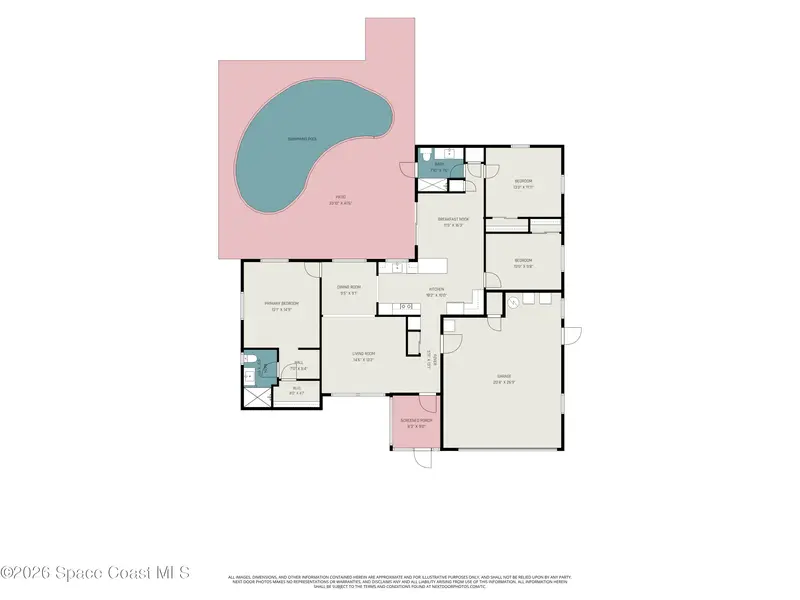 1460 Saturn Street, Merritt Island, Fl 32953, FL