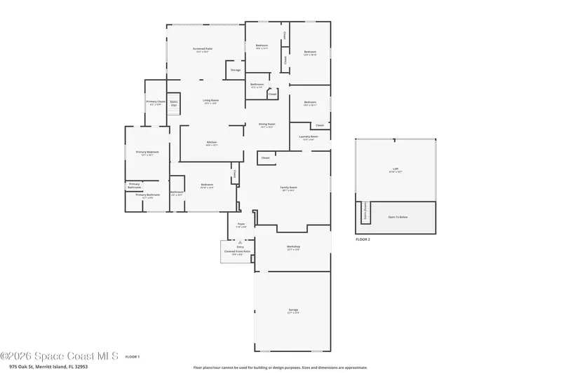 975 Oak Street, Merritt Island, Fl 32953, FL
