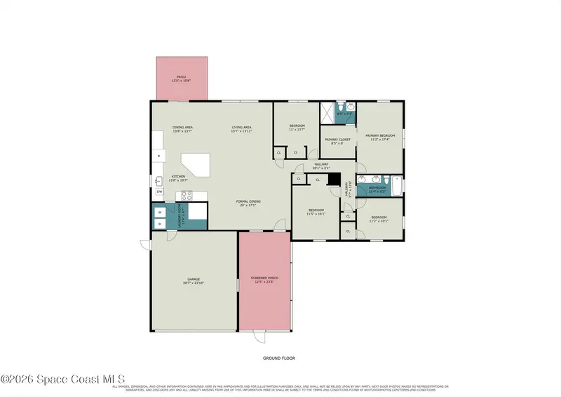 1012 Fairway Lane, Rockledge, Fl 32955, FL