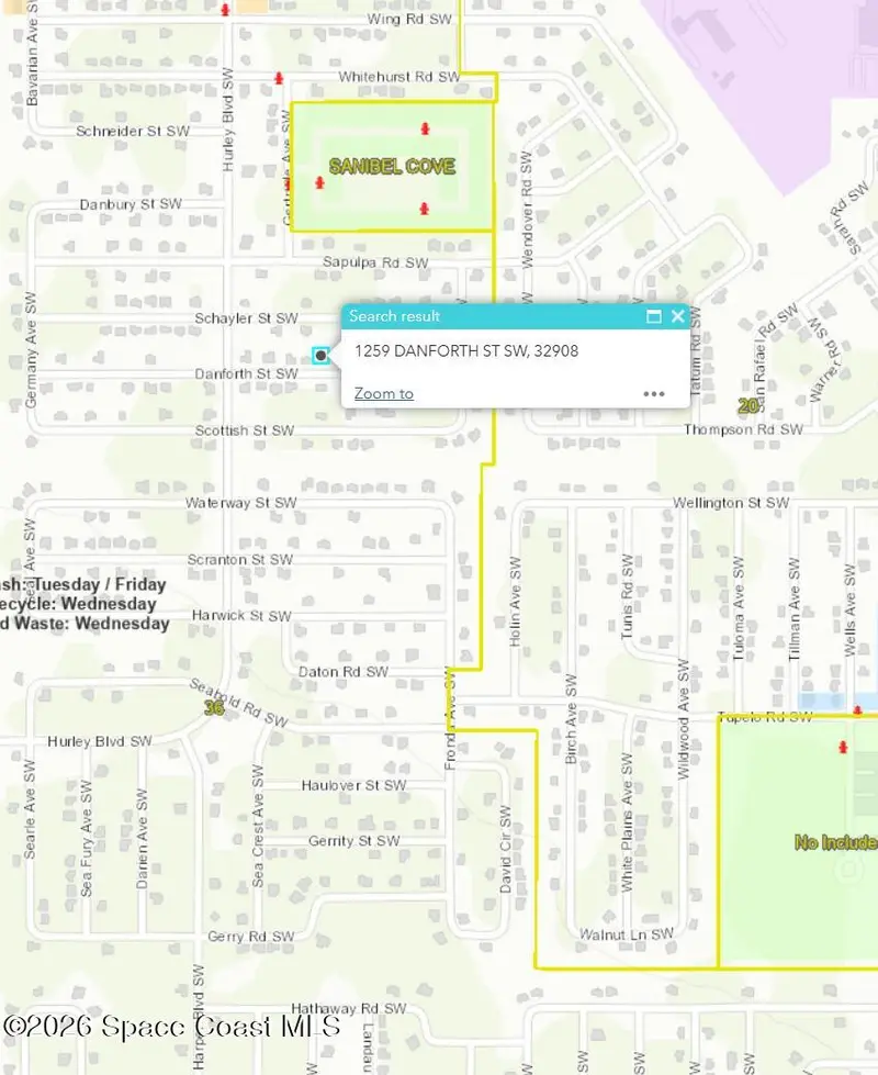 1259 Sw Danforth Street Sw, Palm Bay, Fl 32908, FL