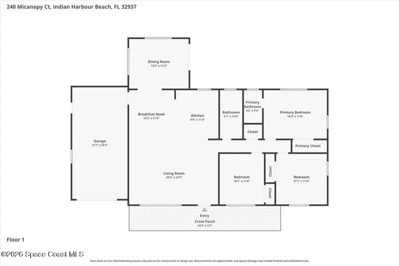 240 Micanopy Court, Indian Harbour Beach, Fl 32937, FL