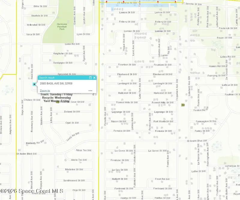 2885 Basil Avenue Sw, Palm Bay, Fl 32908, FL