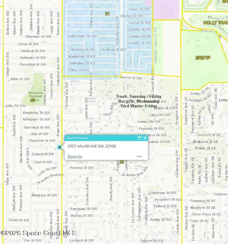 2957 Anjar Avenue Sw, Palm Bay, Fl 32908, FL