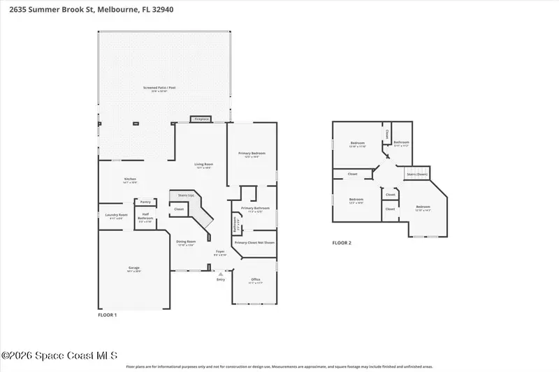 2635 Summer Brook Street, Melbourne, Fl 32940, FL