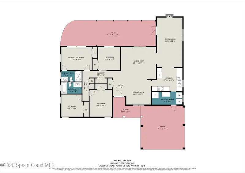 855 Montego Bay Drive S, Merritt Island, Fl 32953, FL