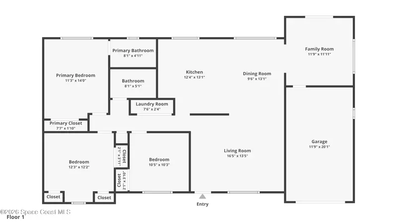 1325 Ethel Circle Ne, Palm Bay, Fl 32905, FL