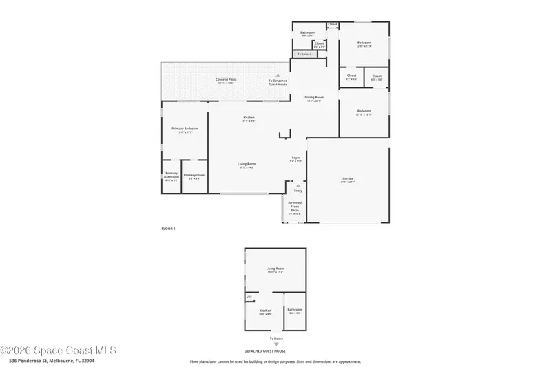 536 Ponderosa Street W, Melbourne, Fl 32904, FL