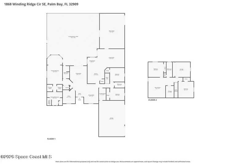 1868 Winding Ridge Circle Se, Palm Bay, Fl 32909, FL