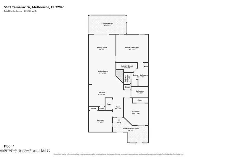 5637 Tamarac Drive, Melbourne, Fl 32940, FL