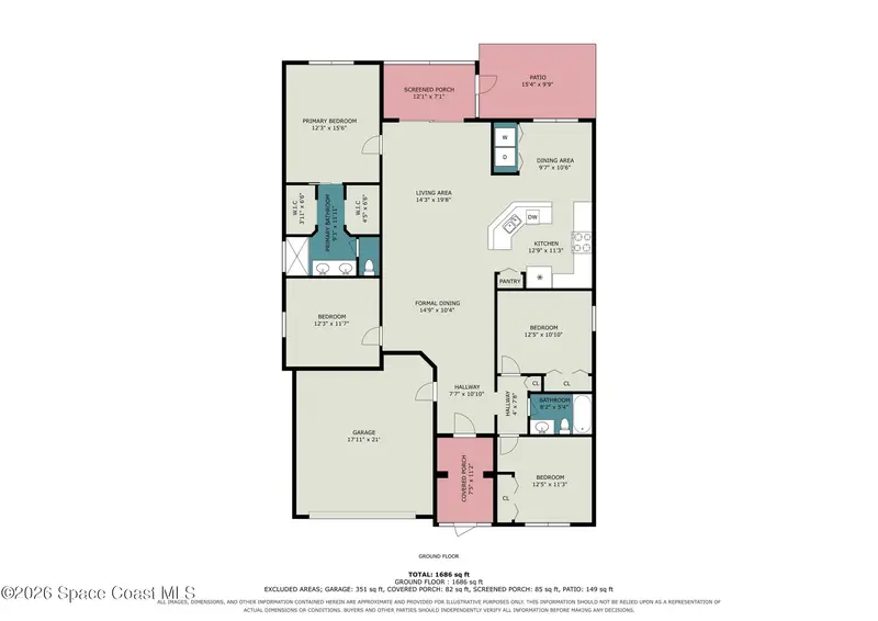 8514 Ivanhoe Drive, Melbourne, Fl 32940, FL