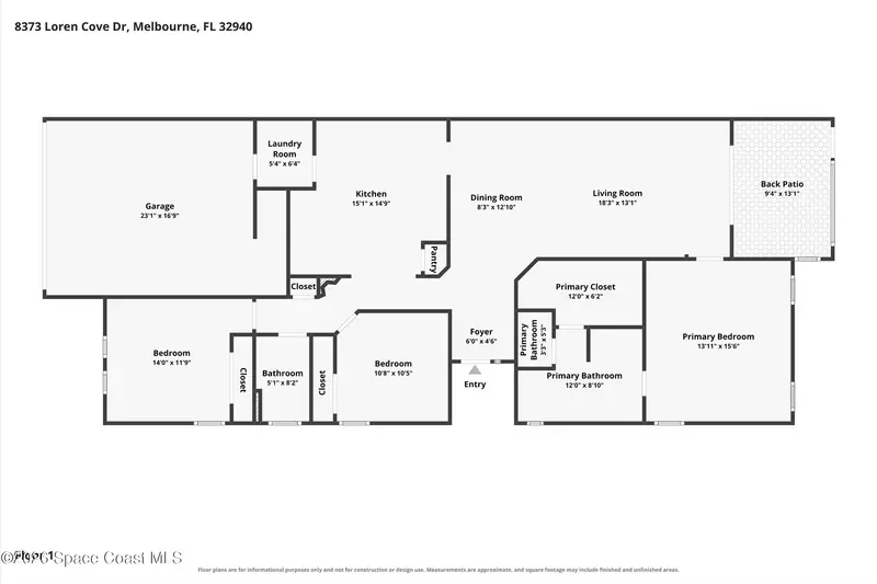 8373 Loren Cove Drive, Melbourne, Fl 32940, FL