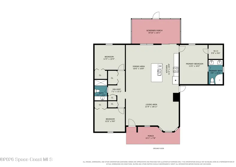 1326 Defender Street Nw, Palm Bay, Fl 32907, FL