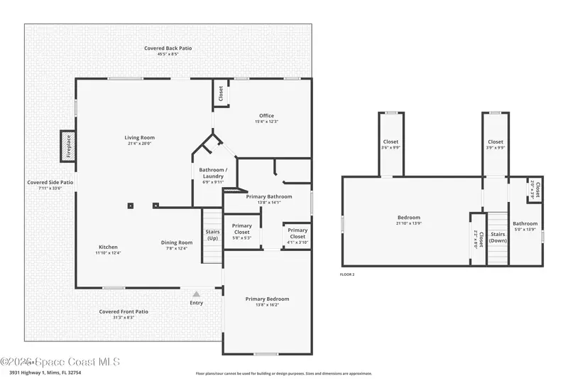 3931 U.S. 1, Mims, Fl 32754, FL