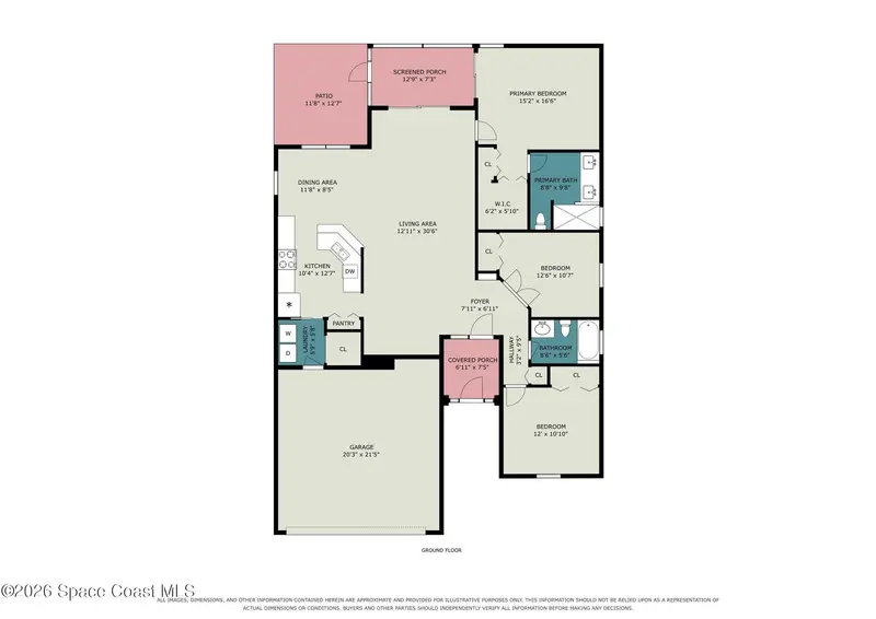 1201 Creek Side Circle, Rockledge, Fl 32955, FL