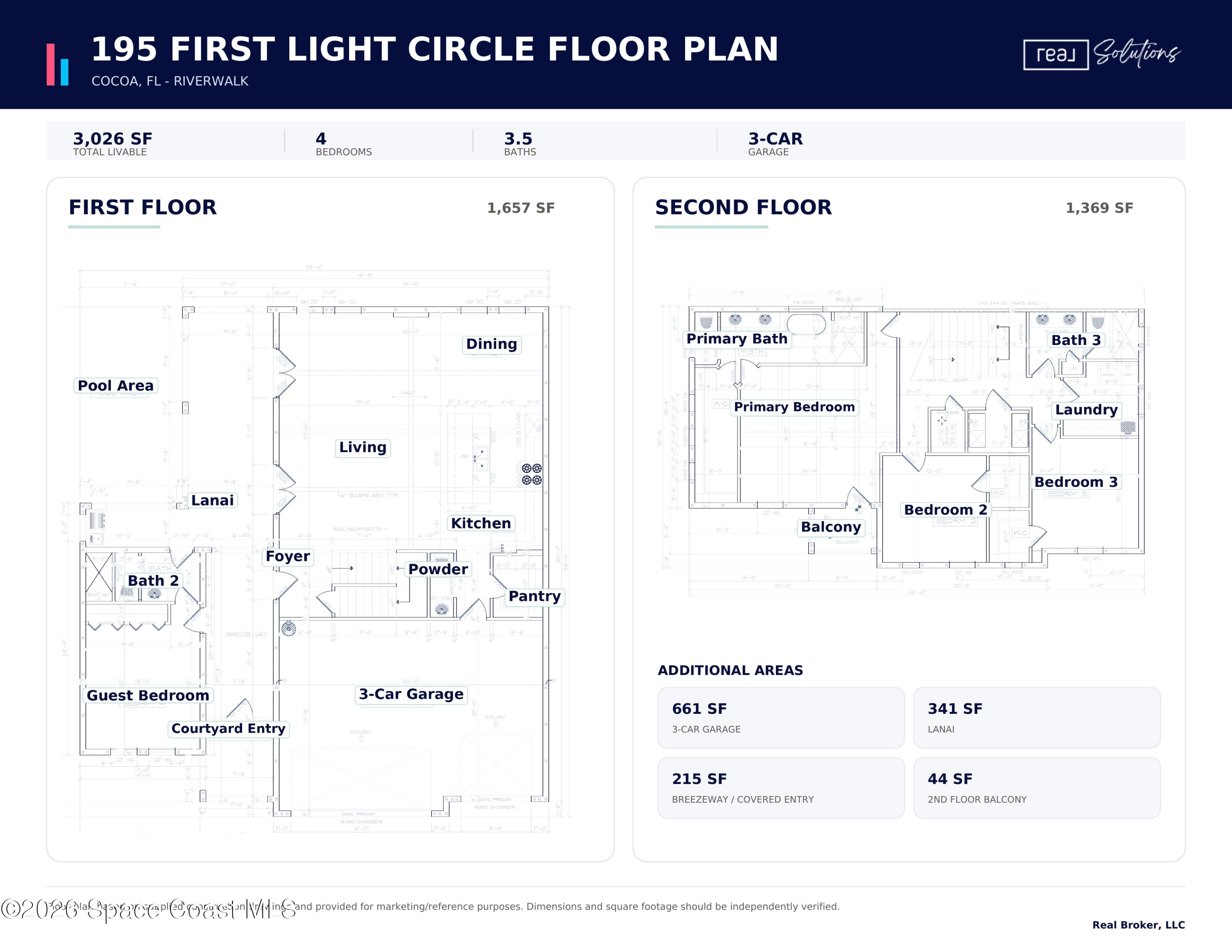 195 First Light Circle, Cocoa, Fl 32922, FL