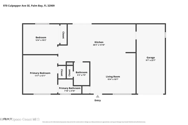 1022 Hooper Avenue Ne, Palm Bay, Fl 32905, FL