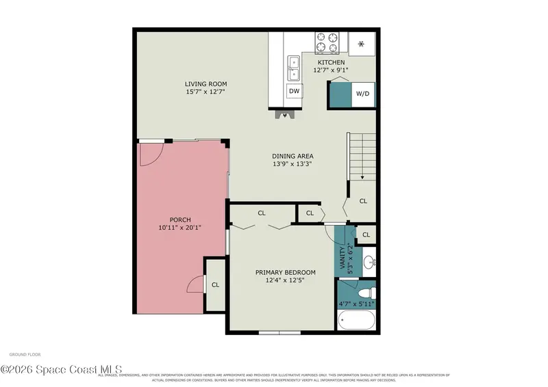 1451 Sheafe Avenue Ne 109, Palm Bay, Fl 32905, FL