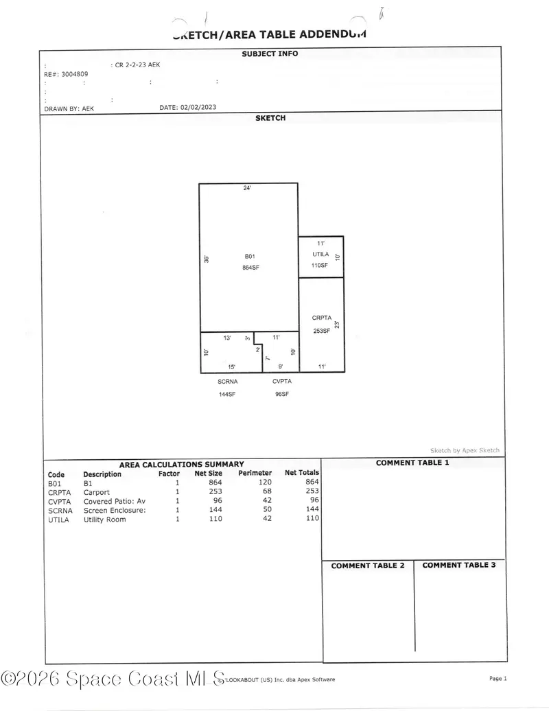 1009 Buttonwood Street, Barefoot Bay, Fl 32976, FL