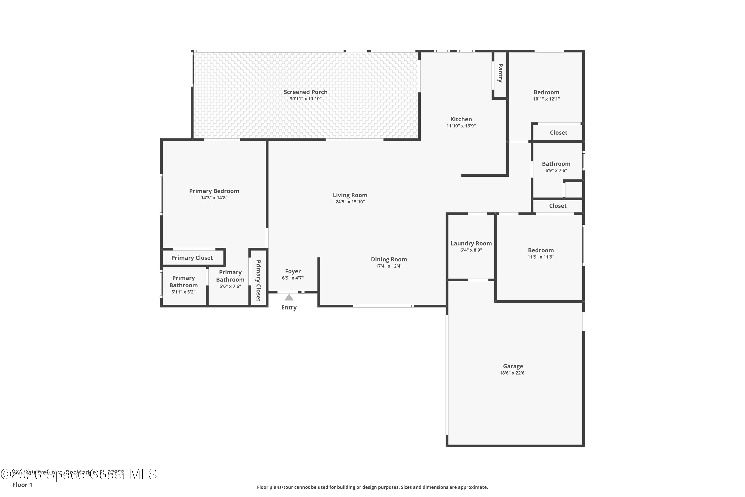 846 Raintree Avenue, Rockledge, Fl 32955, FL