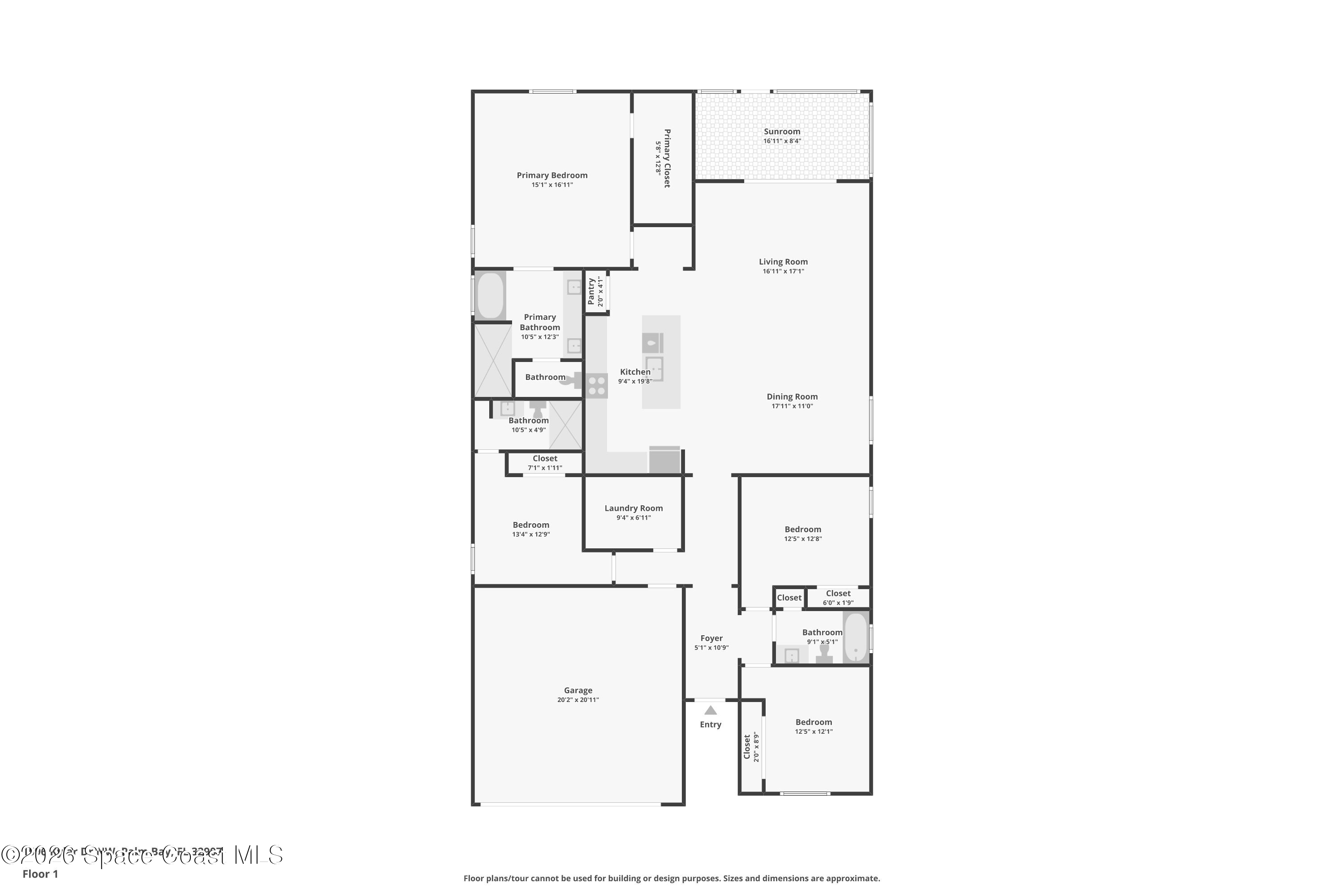 1596 Kylar Drive Nw, Palm Bay, Fl 32907, FL